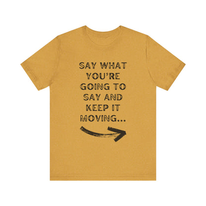 Keep It Moving | Christian Apparel | KFP Marketplace