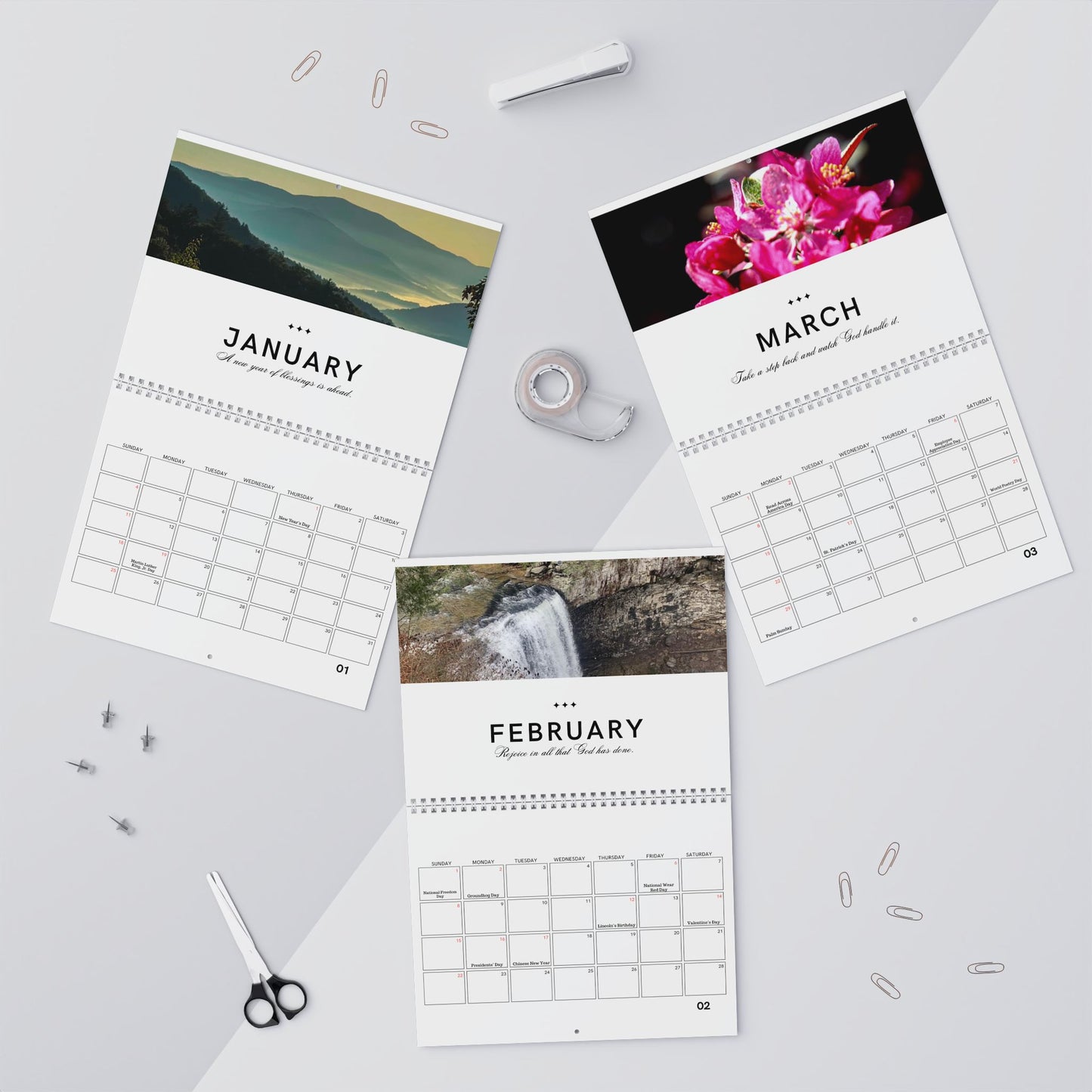 2026 Titus II Living | Wall Calendar | KFP Marketplace