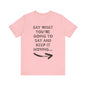 Keep It Moving | Christian Apparel | KFP Marketplace