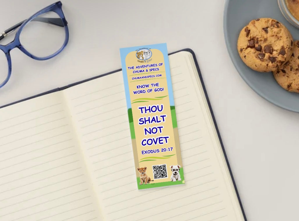 "Know the Word" Bookmark | The Adventures of Chuma & Specs