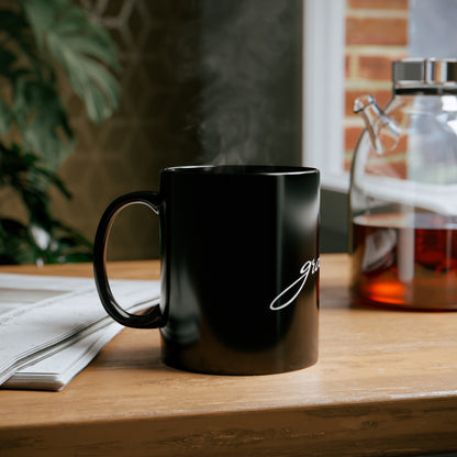 Grateful - 11oz Black Mug
